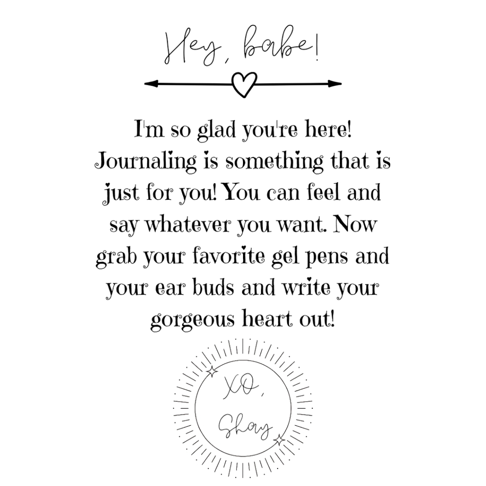 🆕️ HEY BABE JOURNAL: Write Your Gorgeous Heart Out ❤️ - Picture 2 of 8
